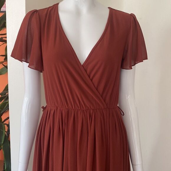 Baltic Born Rust Kristina Maxi Dress Size XS NWT - Picture 4 of 14